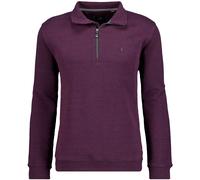 RAGMAN - Sweatshirt mit Stehkragen Portwein - Gr. - L