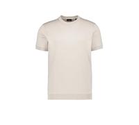 RAGMAN Regular Fit T-Shirt Rundhals Hell-Beige, Einfarbig