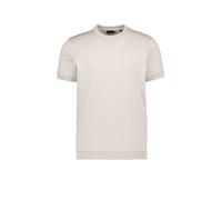RAGMAN - Pima T-Shirt Rundhals mit Bündchen hell-beige - Gr. - XXL
