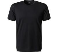 Ragman T-Shirt Pima Regular Fit Rundhals mit Bündchen Kurzarm Baumwolle Herren Schwarz L