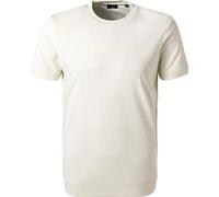 RAGMAN Herren Pima T-Shirt Rundhals mit Bündchen M, Ecru-003