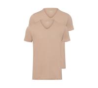 Ragman T-Shirt im 2er-Pack Herren melange, S