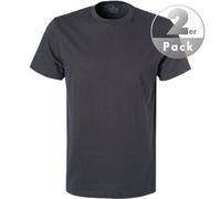 Ragman Herren Doppelpack - 2 T-Shirts mit Rundhals 4XL, Marine-070