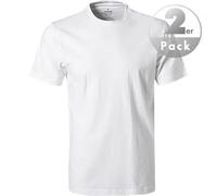 RAGMAN Shirt weiss im Doppelpack Rundhals, S