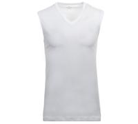 RAGMAN - Tank Top V-Neck 2er Pack Unterwäsche Weiss - Gr. - L