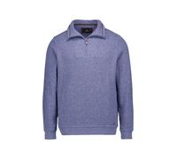 RAGMAN Troyer Herren Regular Fit Baumwolle blau, L