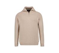 RAGMAN Troyer Herren Slim Fit Baumwolle beige, M