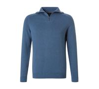 RAGMAN Troyer Herren Slim Fit Baumwolle blau, M