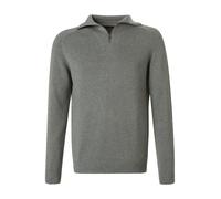 RAGMAN Troyer Herren Slim Fit Baumwolle Grau, M