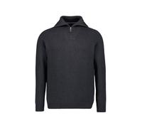 RAGMAN Regular Fit Troyer anthrazit, Einfarbig