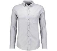 RAGMAN Regular Fit Hemd grau, Einfarbig