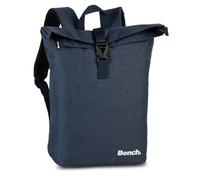 Ragusa-Trade Bench Classic Mini Rolltop Rucksack Damen & Herren, Daypack, Backpack, 35/45 x 26 x 9 cm, 8 L Volumen, dunkelblau