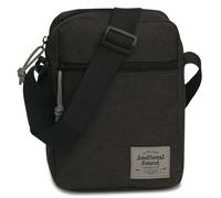 Ragusa-Trade Classic Damen und Herren Umhängetasche, schwarz, 23 x 17 x 6 cm