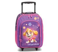 Ragusa-Trade Paw Patrol Chase Marshall Skye Kinder Trolley Kinderkoffer Weichgepäck Polyester 42 x 32 x 16/21 cm - verstellbare und fixierbare Teleskopstange, pink