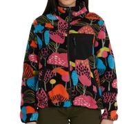 Fleecejacke RAGWEAR "ALARIS", Damen, Gr. M, bunt (multi combo), Fleece, Obermaterial: 100% Polyester, bedruckt, figurumspielend hüftlang, Rundhals, elastischer Bund, Jacken (51027017-M) multi combo