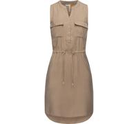 Blusenkleid RAGWEAR "Roissin" Gr. XL (42), Normalgrößen, braun (latte macchiato) Damen Kleider (21032535-XL) latte macchiato