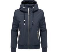 Bomberjacke RAGWEAR "Oggie Warm YOUMODO", Damen, Gr. XS (34), blau (navy), Obermaterial: 100% Polyester, Innenfutter: 100% Polyester, Wattierung: 100% Polyester, lässig geschnitten hüftlang, Ärmel ohn
