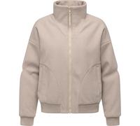 Outdoorjacke RAGWEAR "Toscia", Damen, Gr. L (40), beige, Obermaterial: 100% Polyester, Innenfutter: 100% Polyester, Wattierung: 100% Polyester, modisch, oversize hüftbedeckend, hoch geschlossener Auss