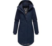 Wintermantel RAGWEAR "Jannisa Coat" Gr. XXL (44), blau (navy) Damen Mäntel (56571851-XXL) navy