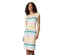 Sommerkleid RAGWEAR "Taggien Print", Damen, Gr. XXL (44), Normalgrößen, bunt, Material: 95% Viskose, 5% Elasthan, figurumspielend knielang, Rundhals, Ärmel ohne Ärmelschlitz, Kleider Sommerkleid, Leic