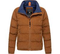 Ragwear Damen Cordjacke Übergangsjacke aus Kord mit hohem Kragen Uxia Brown Sugar Gr. XL