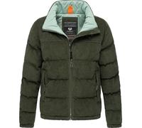 Ragwear Damen Cordjacke Übergangsjacke aus Kord mit hohem Kragen Uxia Dark Olive Gr. L