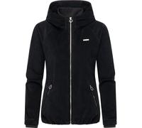 Bomberjacke RAGWEAR "Dizzie Cordy YOUMODO", Damen, Gr. S (36), schwarz, Obermaterial: 98% Baumwolle, 2% Elasthan; Innenfutter: 100% Polyester, lässig geschnitten hüftlang, hoch geschlossener Ausschnit
