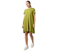 Shirtkleid RAGWEAR "Chickie", Damen, Gr. XL (42), Normalgrößen, pistazie, Material: 50% Baumwolle, 50% Modal, Basic, A-Linie ca. Mitte Oberschenkel, Rundhals, Ärmel ohne Ärmelschlitz abgesteppte Kante