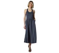 Shirtkleid RAGWEAR "Mauglia YOUMODO", Damen, Gr. XXL (44), Normalgrößen, navy, Material 68% Modal, 32% Polyester, tailliert kniebedeckend, Rundhals, Ärmel ohne Ärmelschlitz normaler Saum, Kleider Shir