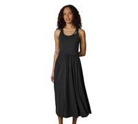 Shirtkleid RAGWEAR "Mauglia YOUMODO", Damen, Gr. XS (34), Normalgrößen, schwarz, Material 68% Modal, 32% Polyester, tailliert kniebedeckend, Rundhals, Ärmel ohne Ärmelschlitz normaler Saum, Kleider Sh