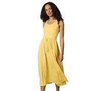 Shirtkleid RAGWEAR "Mauglia YOUMODO", Damen, Gr. S (36), Normalgrößen, banana, Material 68% Modal, 32% Polyester, tailliert kniebedeckend, Rundhals, Ärmel ohne Ärmelschlitz normaler Saum, Kleider Shir