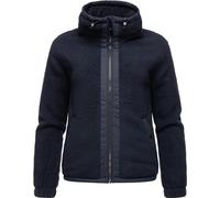 Sweatjacke RAGWEAR "Nordicka" Gr. 4XL (48), blau (dunkelblau) Damen Sweatjacken (21581622-4XL) dunkelblau