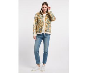 ragwear Damen Fleecejacken LARYSA PRINT ecru Größe L L