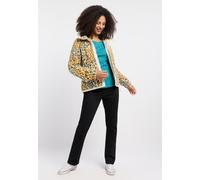 ragwear Damen Fleecejacken NORDICKA PRINT ecru Größe XXL XXL