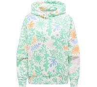 Ragwear Damen Hoodie gemütlicher Pullover mit Verstellbarer Kapuze Pirita Print Mint Combo26 Gr. XXL