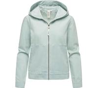 Ragwear Damen Jeansjacke leichte Übergangjsacke in Denim-Optik mit Kapuze Lerris Denim YOUMODO Light Blue Gr. L