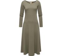 A-Linien-Kleid RAGWEAR "Appero Long" Gr. M (38), Normalgrößen, grün (olivgrün) Damen Kleider (59369110-M) olivgrün