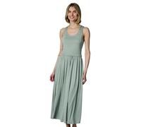Shirtkleid RAGWEAR "Mauglia YOUMODO", Damen, Gr. M (38), Normalgrößen, dursty grün, Material 68% Modal, 32% Polyester, tailliert kniebedeckend, Rundhals, Ärmel ohne Ärmelschlitz normaler Saum, Kleider
