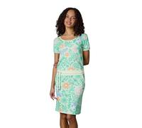 Sommerkleid RAGWEAR "Baomi Summer YOUMODO", Damen, Gr. XXL (44), Normalgrößen, bunt (mint), Material: 100% Baumwolle, tailliert ca. Mitte Oberschenkel, Rundhals, Ärmel ohne Ärmelschlitz Bündchen, Klei