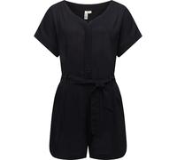 Ragwear Damen kurzer Sommer Jumpsuit Bodysuit mit Taillenband Salwin Solid YOUMODO Black Gr. XXL