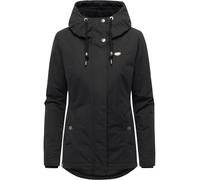 Ragwear Kurzmantel Damen schwarz, XXXL