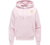 Ragwear Damen lässiger Oversized Hoodie gemütlicher Kapuzenpullover mit modischen Print-Akzenten und Kapuze Pirita PP Marshmallow Gr. XL