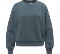 Ragwear Damen lässiges Cropped Sweatshirt Oversized Pullover aus einem super weichem, elastischem Material Wuss Solid Grey Gr. XL