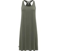 Ragwear Damen lässiges sportliches Sommerkleid leichtes Kurzarm Midikleid Nairay Dark Olive Gr. M