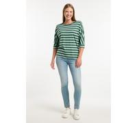 ragwear Damen Langarmshirts SHIMONA STRIPES pine green Größe 3XL