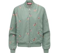 Ragwear Damen leichte Übergangsjacke kurze Blousonjacke mit Bomberkragen Lunara YOUMODO Dusty Green Gr. S