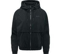 Outdoorjacke RAGWEAR "Anndra", Damen, Gr. M (38), schwarz, Obermaterial: 100% Polyester. Innenfutter: 100% Polyester, lässig geschnitten hüftlang, hoch geschlossener Ausschnitt, Ärmel ohne Ärmelschlit