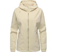 Ragwear Damen leichte Übergangsjacke kurze wasserdichte und atmungsaktive Funktionsjacke mit verstellbarer Kapuze Dizzea XS-XXL