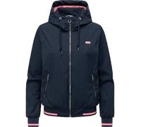 Funktionsjacke RAGWEAR "Oggie Sporty YOUMODO", Damen, Gr. S (36), navy, Obermaterial: 100% Polyester; Innenfutter: 100% Polyester, gerade hüftlang, hoch geschlossener Ausschnitt, Ärmel ohne Ärmelschli