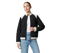 Ragwear Damen leichte wasserabweisende Übergangsjacke kurze Jacke im Bomberjacken-Style Chenna Summer YOUMODO Black Gr. S